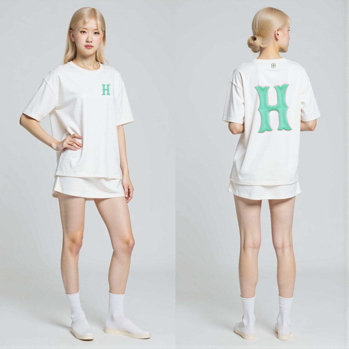 Áo thun chữ H HNSIMPLE