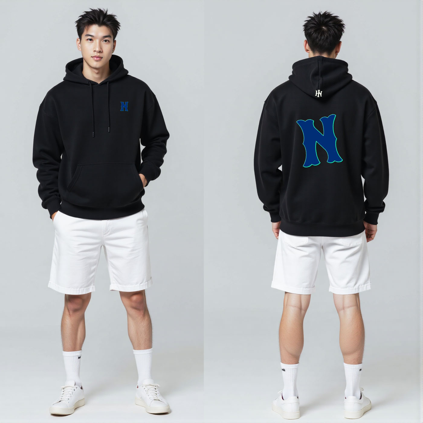 Hoodie chữ N HNSIMPLE