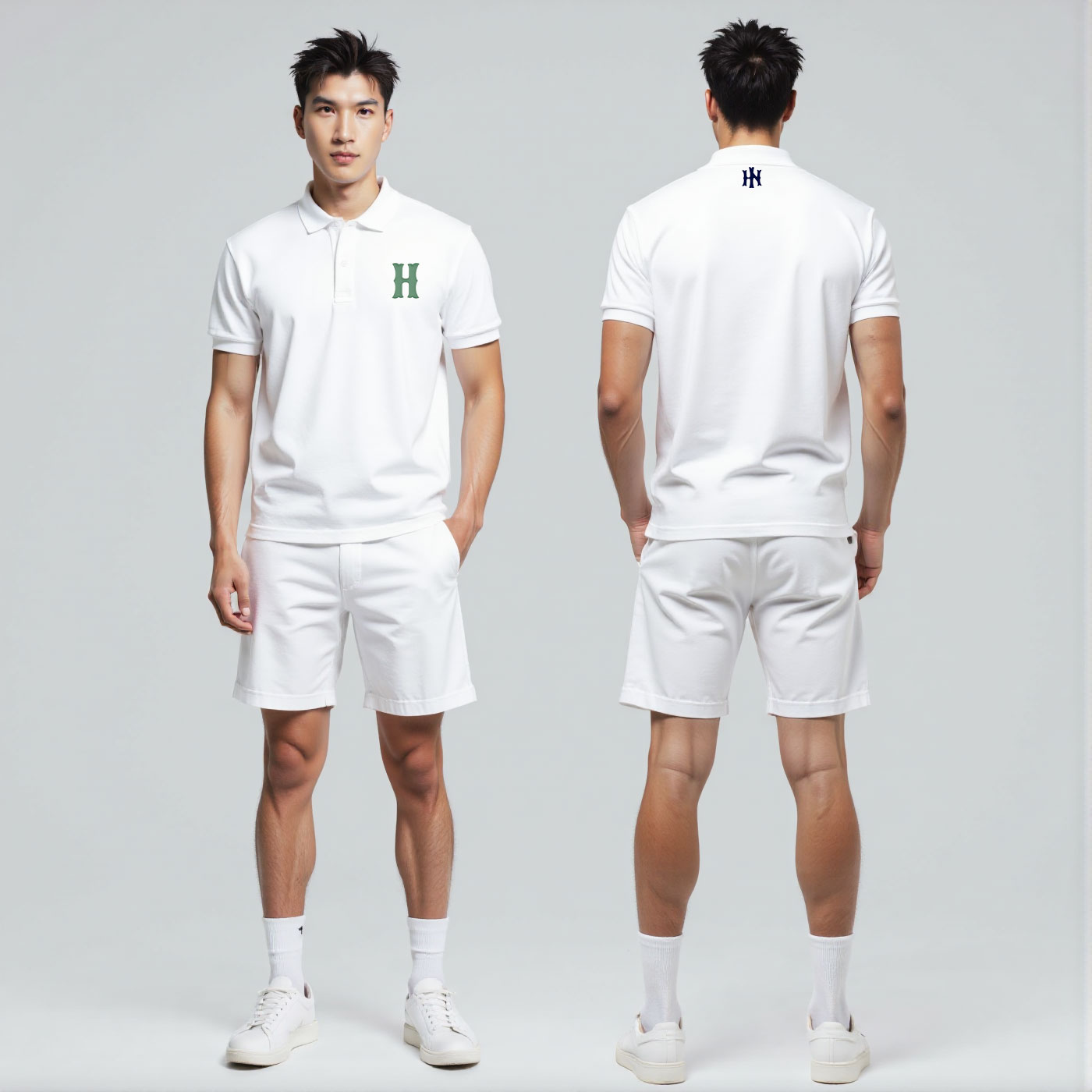 Áo polo chữ H HNSIMPLE
